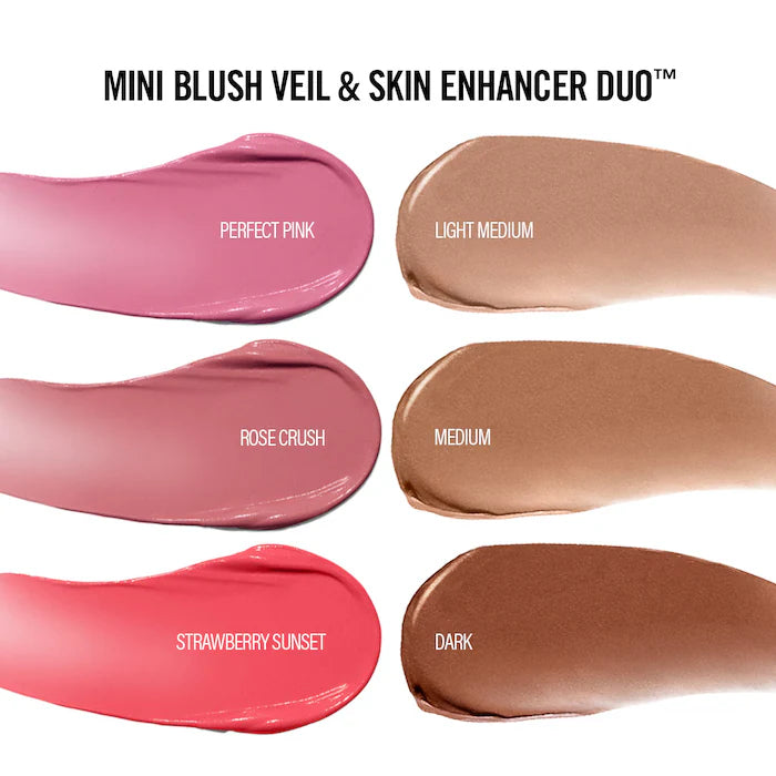 MAKEUP BY MARIO - Mini Blush Veil & Skin Enhancer Duo™ - edición limitada