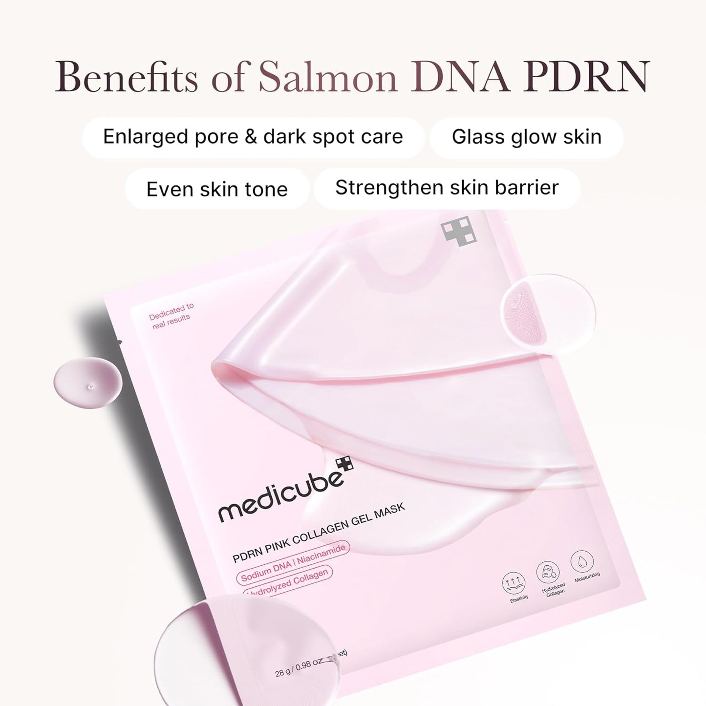 medicube - Salmon DNA PDRN pink collagen jelly gel mask