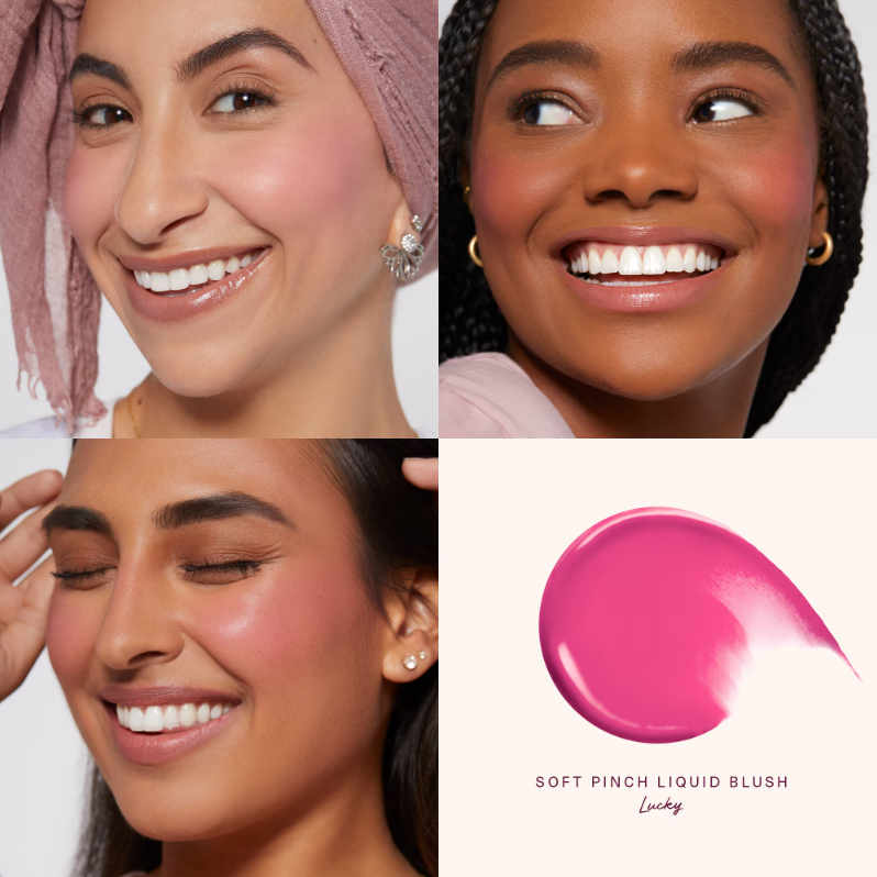 Rare Beauty Soft Pinch Liquid Blush tono "Lucky"