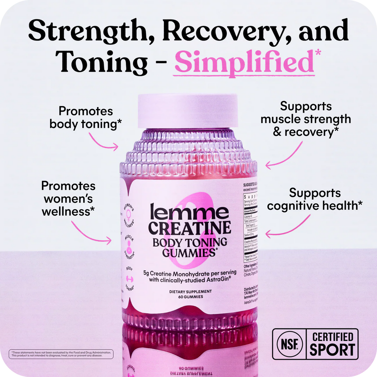 LEMME CREATINE GUMMIES
