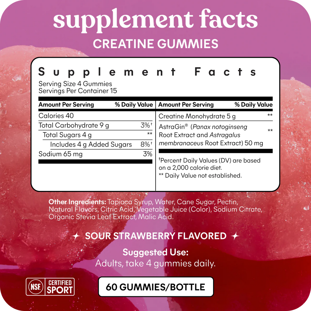 LEMME CREATINE GUMMIES