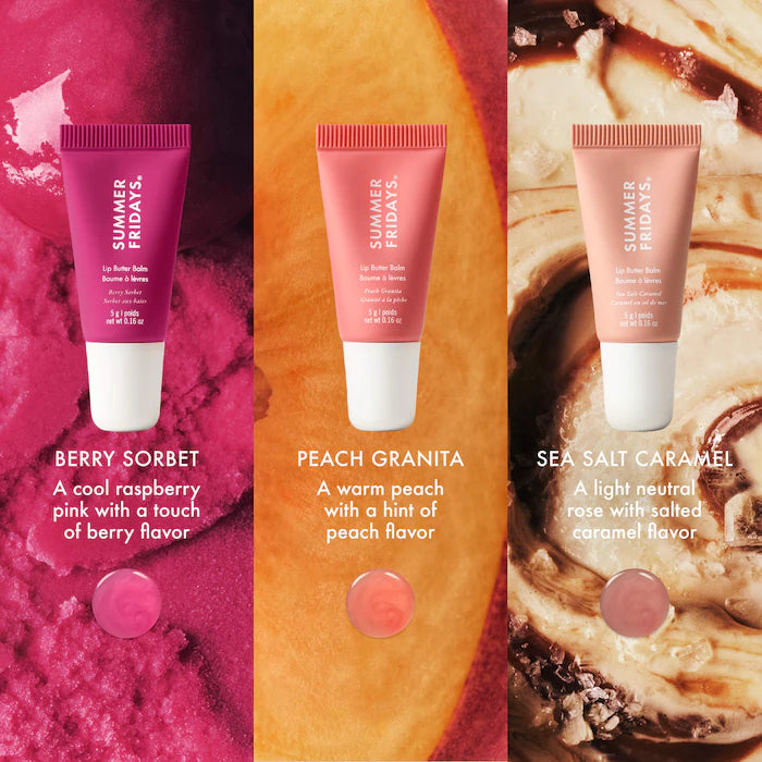 Summer Fridays - The Sweet Summer Minis Lip Butter Balm Trio Set
