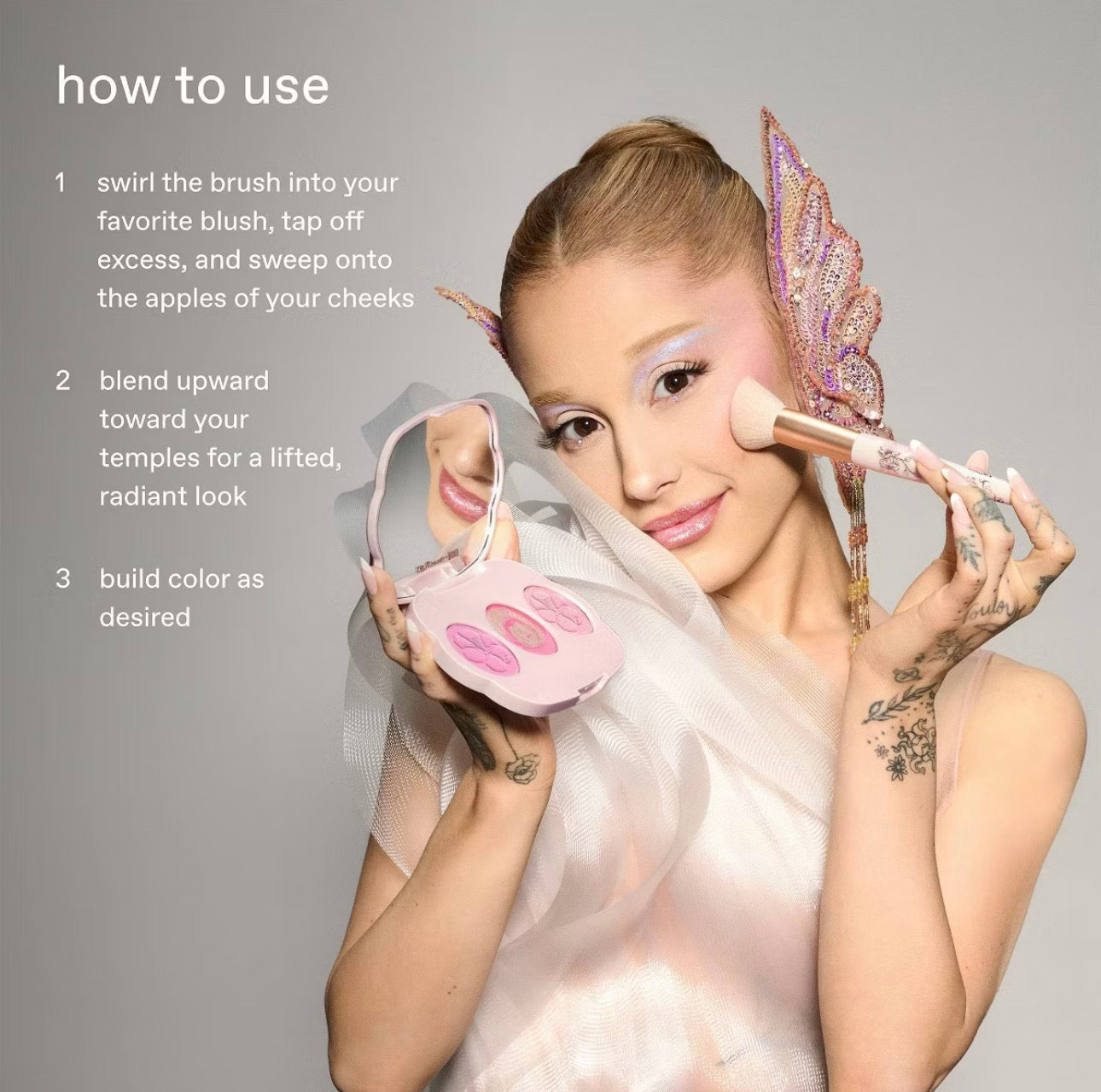 r.e.m. beauty - Wicked For Good Cherry Blossom Blush Brush