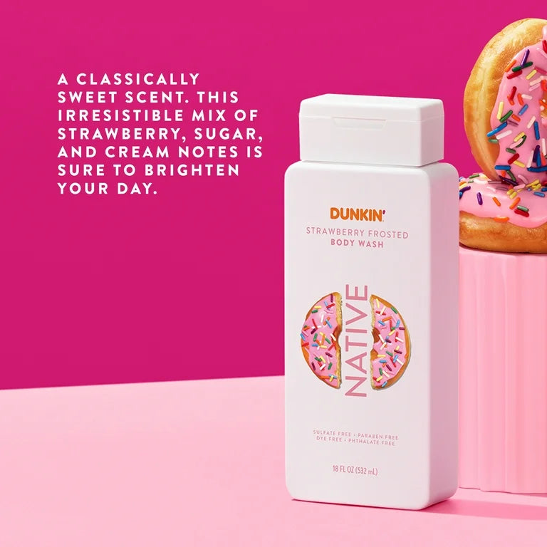 NATIVE x Dunkin’ body wash