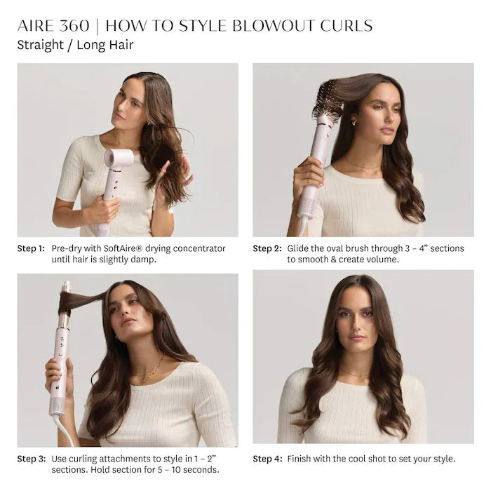 Aire 360 Ceramic Air Styler Blowout Kit