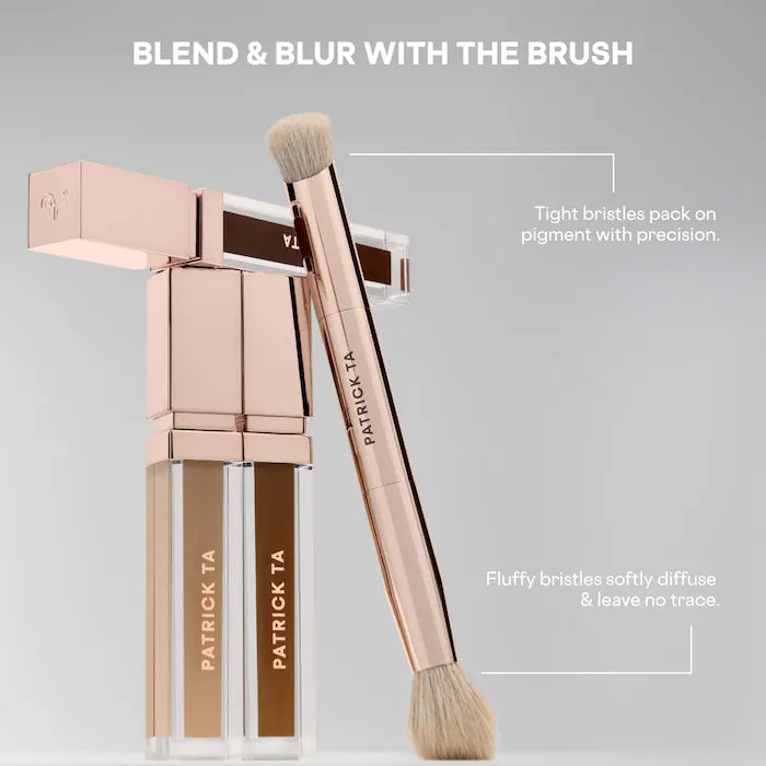 PATRICK TA - Dual-Ended Concealer Brush