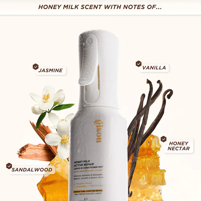 Gisou - Honey Milk Active Repair Leave In Conditioner Mist
