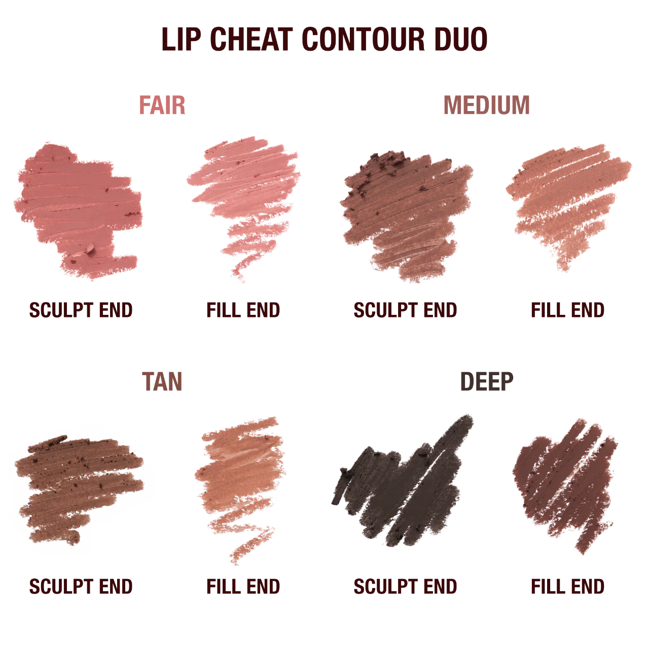 Charlotte Tilbury - Super Nudes Lip Cheat Contour Duo Lip Liner