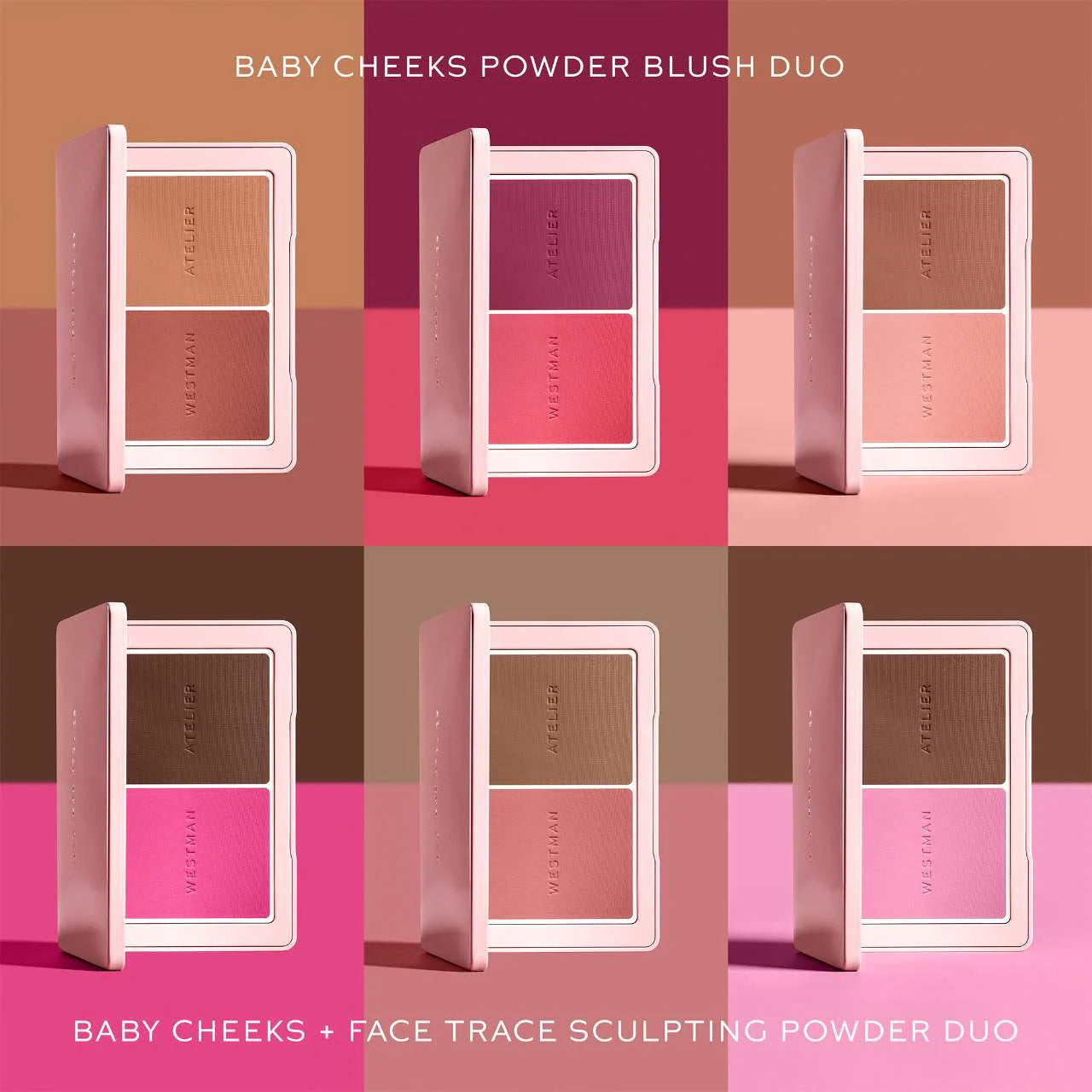 Baby Cheeks + Face Trace Sculpting Powder Duo