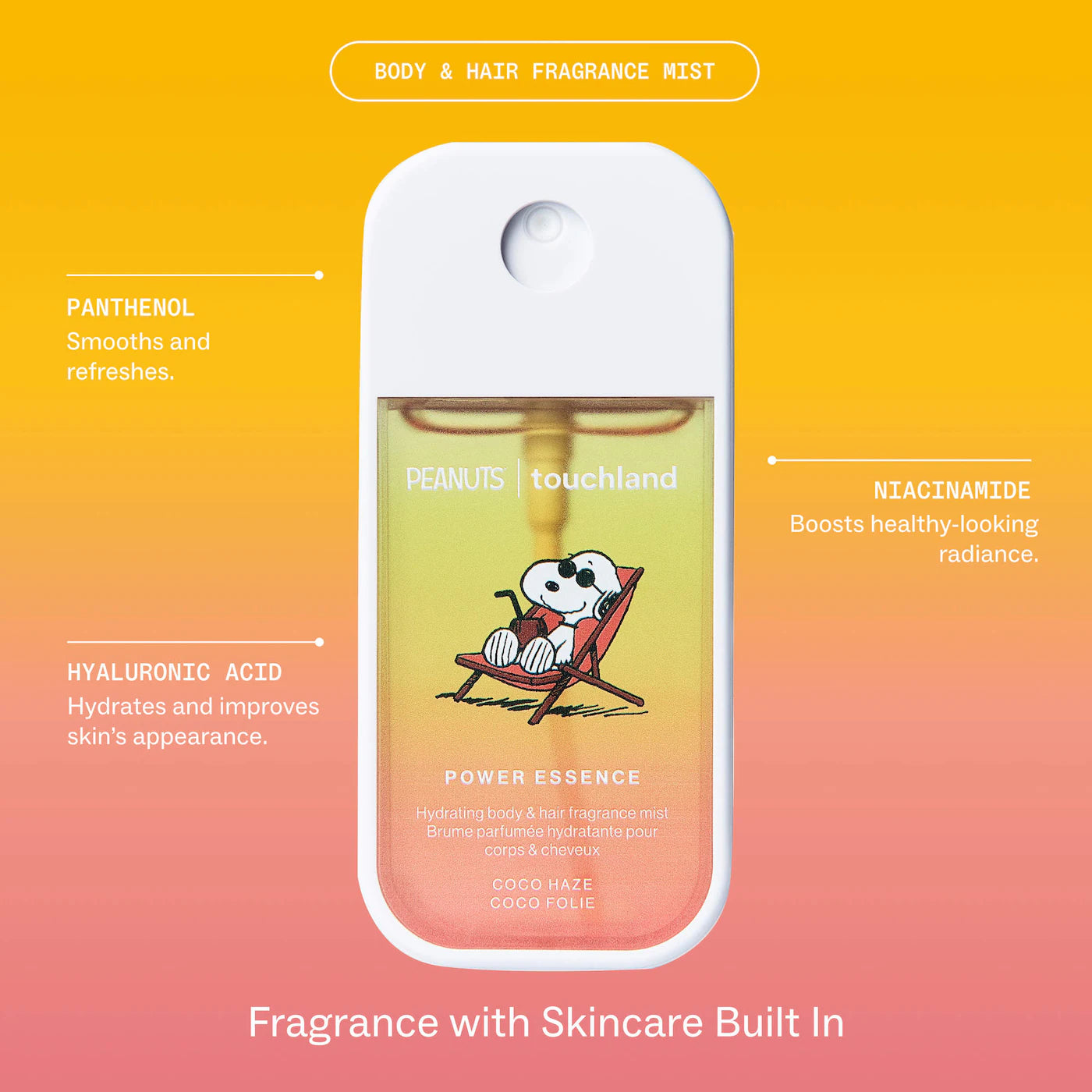Touchland - Peanuts Body Mist