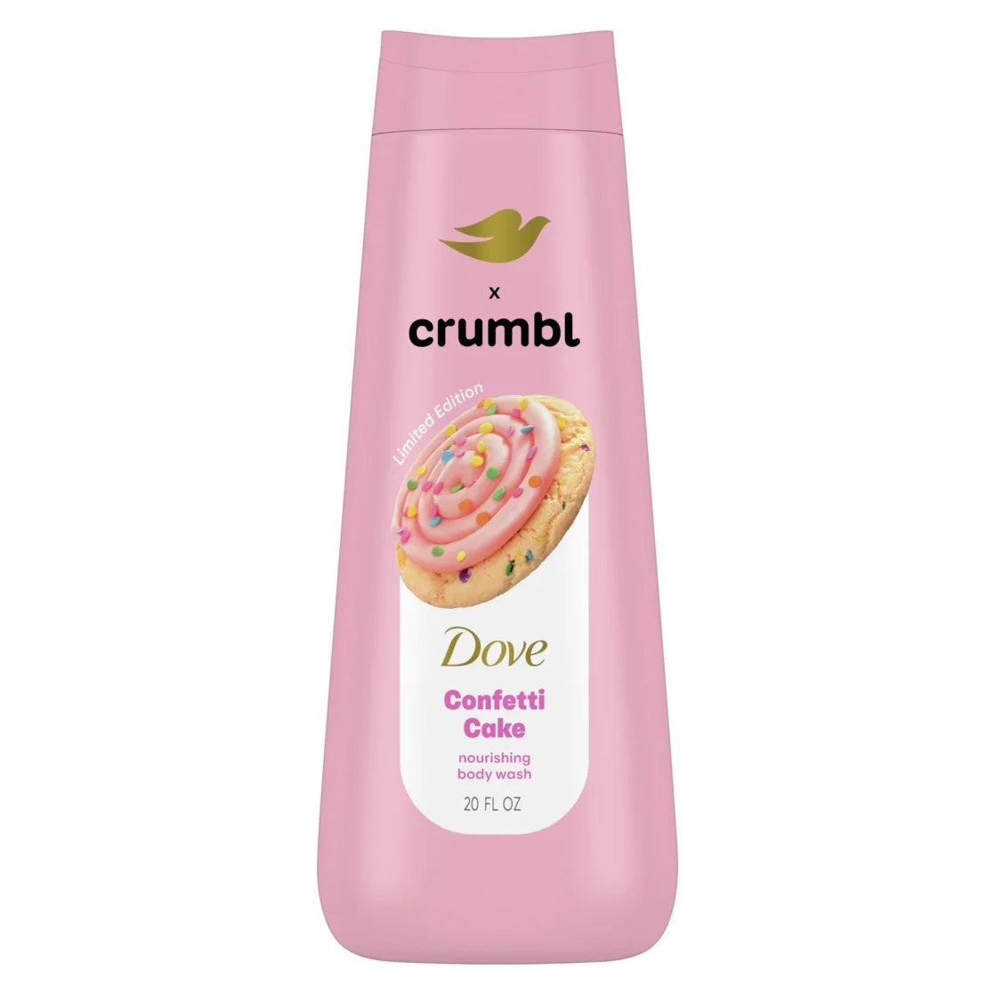 Dove Crumbl - Confetti Cheer! - Limited Edition Set Confetti Crumb Cake - 3 piezas
