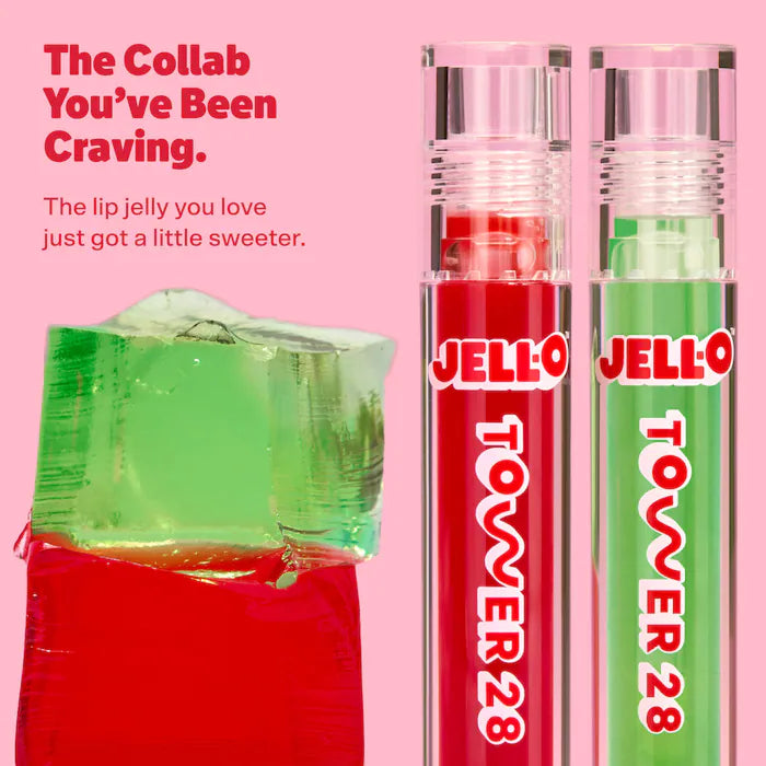 Tower 28 Beauty - JELL-O™ X TOWER 28 Lip Jelly Lip Gloss Gift Set - edición limitada