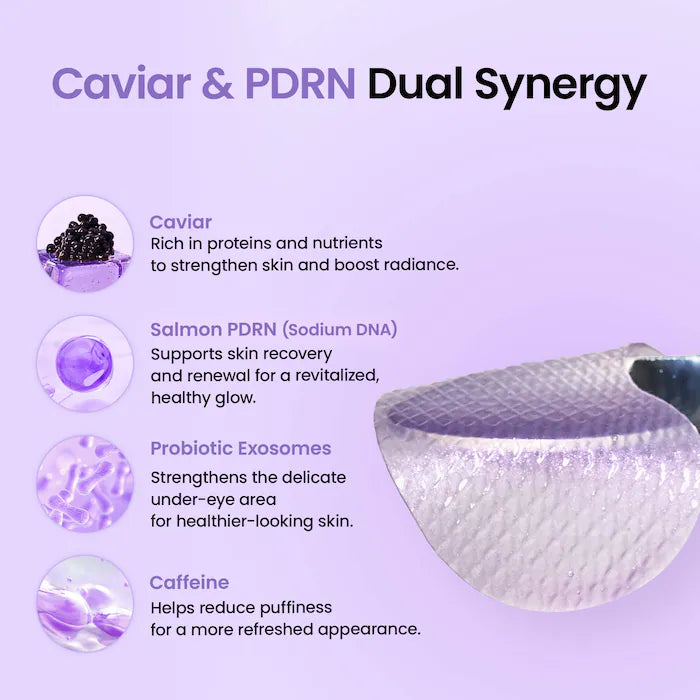 Biodance - Caviar PDRN Hydrogel Eye Patches - 30 pares