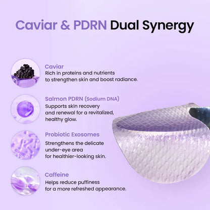 Biodance - Caviar PDRN Hydrogel Eye Patches - 30 pares