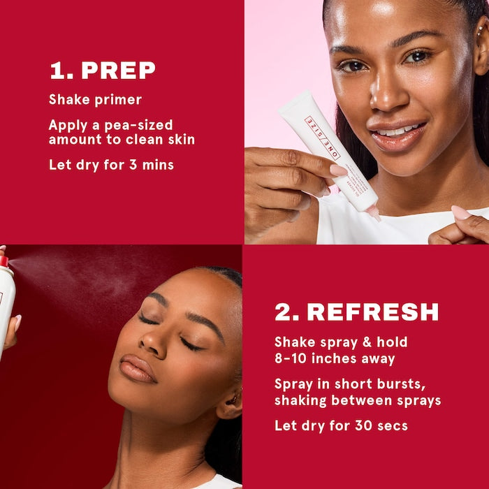 ONE/SIZE - Oil Sucker Prep & Refresh Mattifying Duo