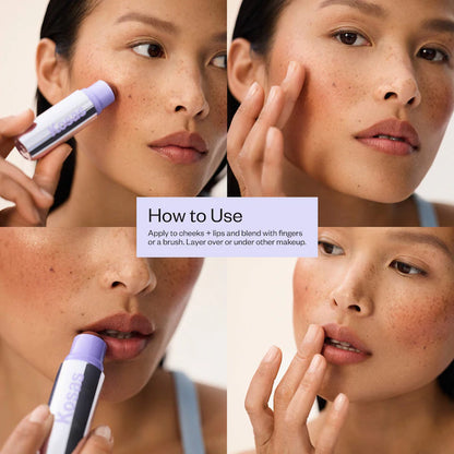 Kosas - Impressionist Multistick Cream Blush Stick + Lip Color