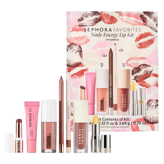 Sephora Favorites - Nude Energy Lip Kit Makeup Set