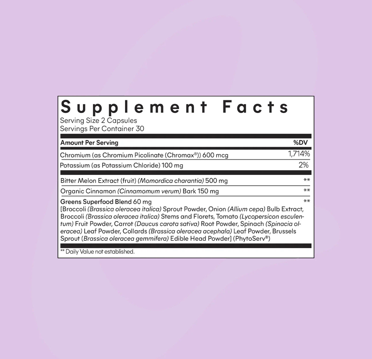 CURB Glucose & Cravings Support Capsules