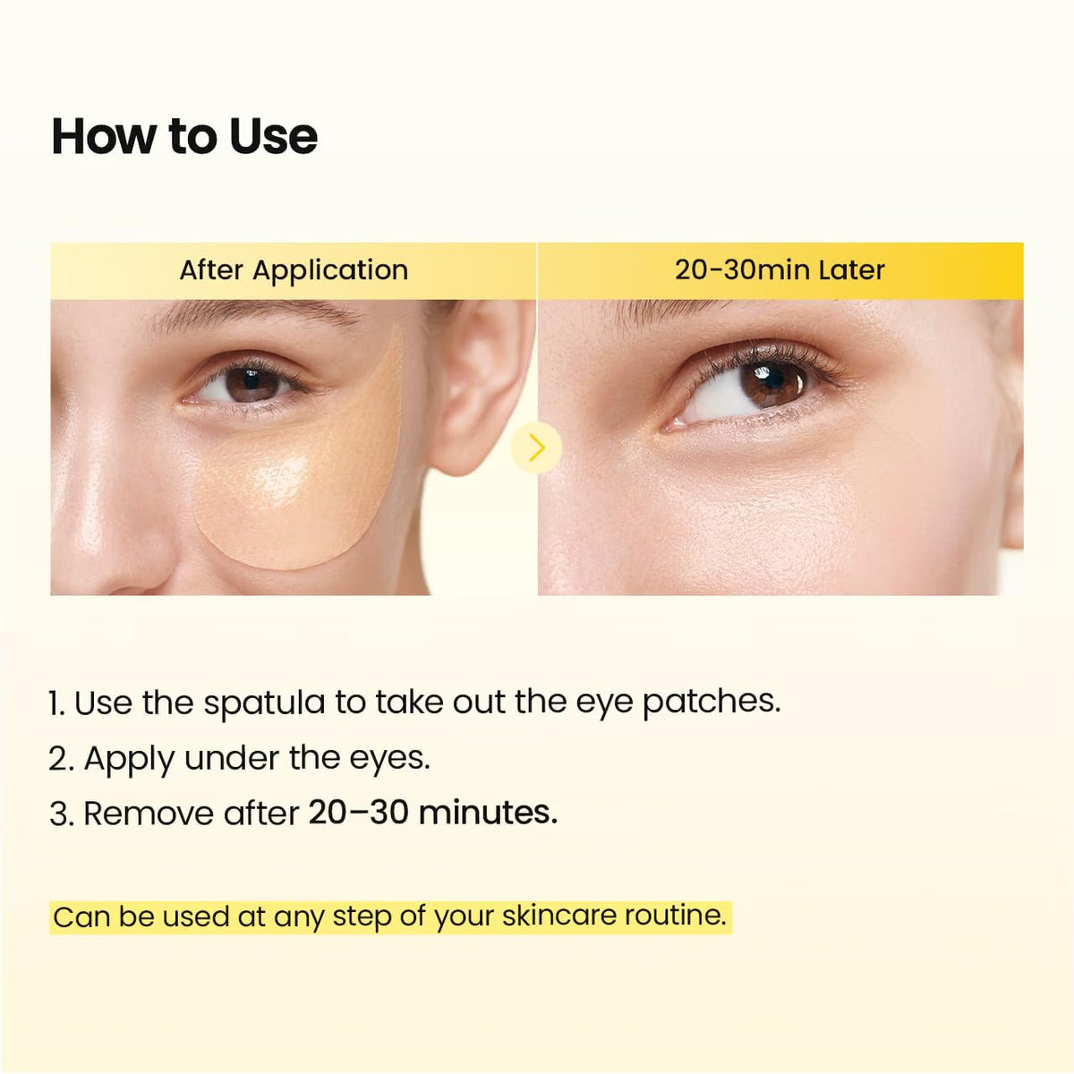 Biodance - Vita Niacinamide Hydrogel Eye Patches - 30 pares