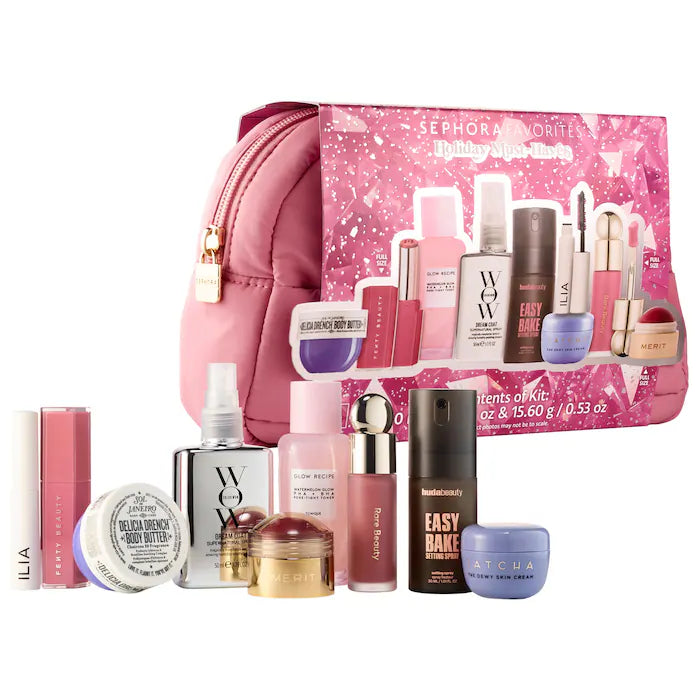 Sephora Favorites - Holiday Must-Haves Makeup & Skincare Value Set - edición limitada