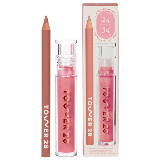 Line + Shine Lip Liner and Lip Gloss Set