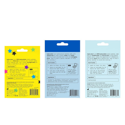 Starface - Gift Set - Clear + Blue + Tiny Star Pimple Patch Essentials (56 ct) - edición limitada