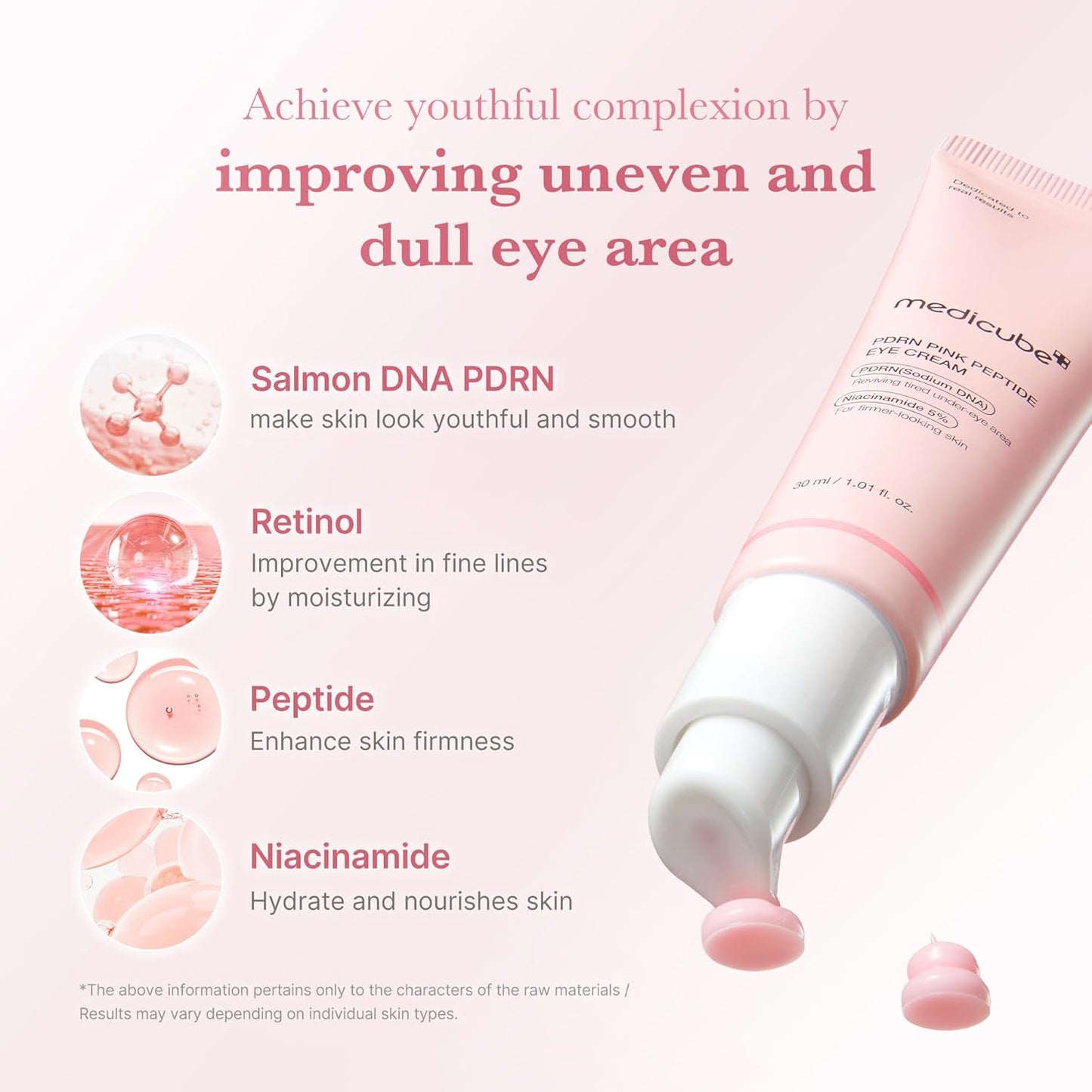medicube - Salmon DNA PDRN Pink Peptide Eye Serum
