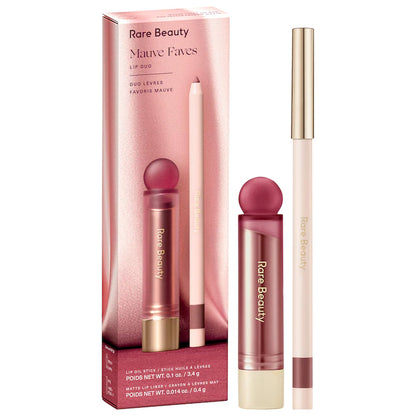 Rare Beauty - Mauve Faves Lip Duo Makeup Gift Set