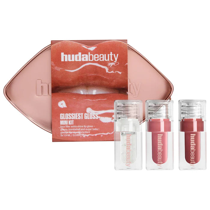 Huda Beauty - Mini Glossiest Lip Gloss Set