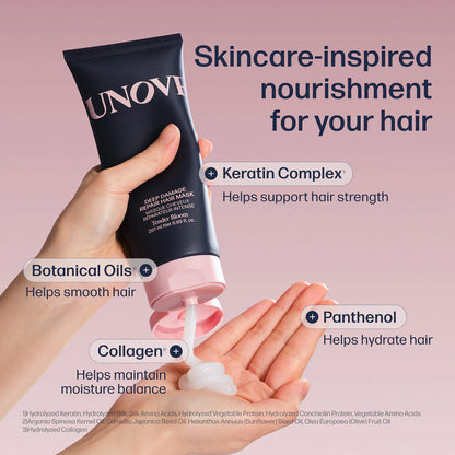UNOVE - Deep Damage Repair Hydrating Hair Mask