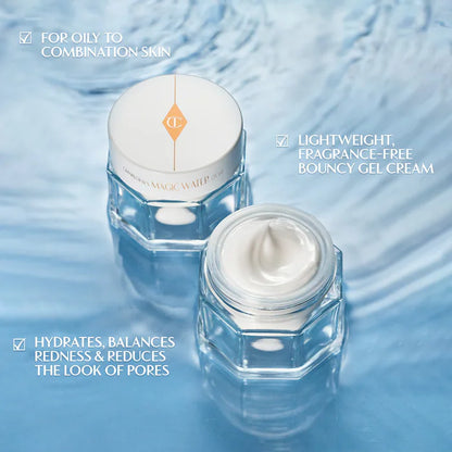 Magic Water Cream Refillable Gel Moisturizer with Niacinamide