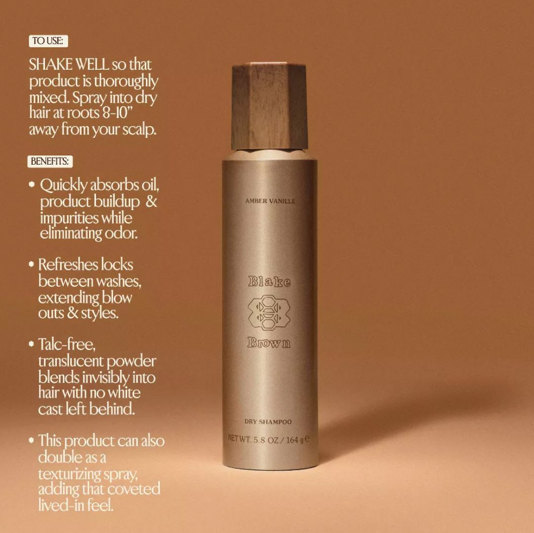 Blake Brown Amber Vanille Dry Shampoo