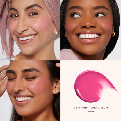 Rare Beauty Soft Pinch Liquid Blush tono "Lucky"