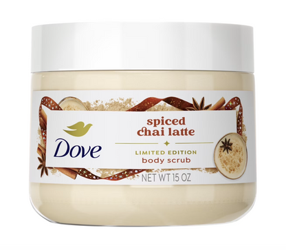 Dove - Spiced Chai Latte Body Scrub - Limited Edition