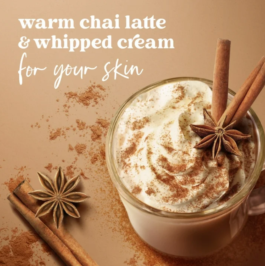 Dove - Spiced Chai Latte Body Scrub - Limited Edition
