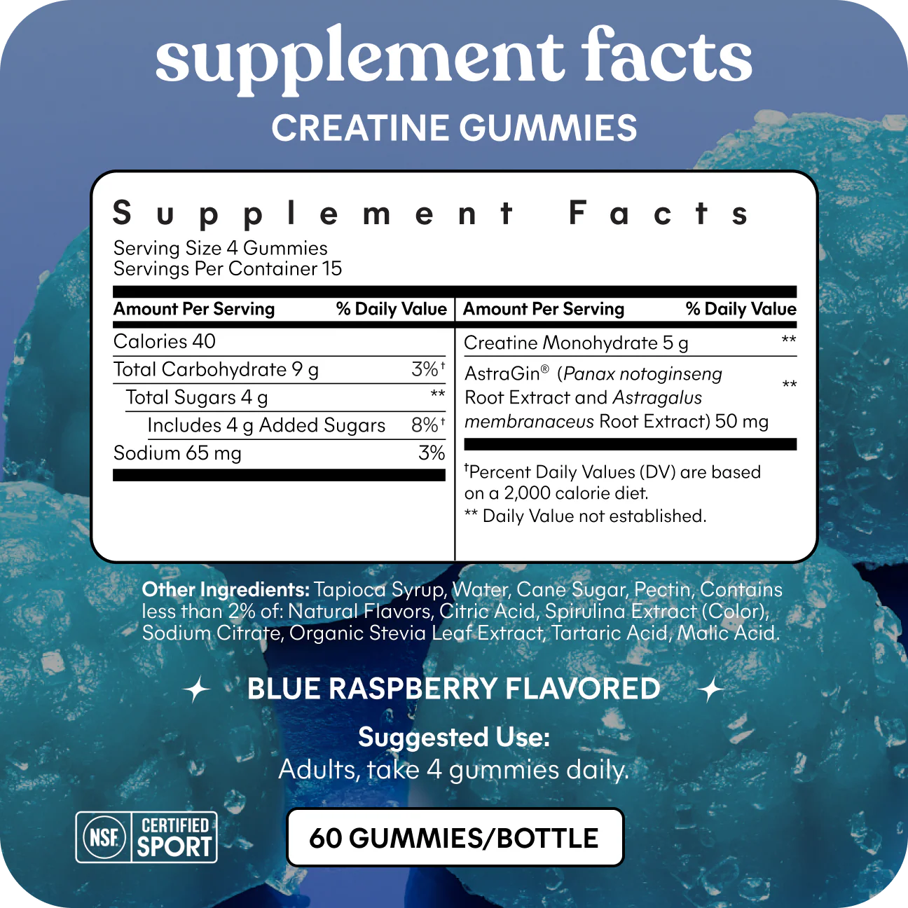 LEMME CREATINE GUMMIES