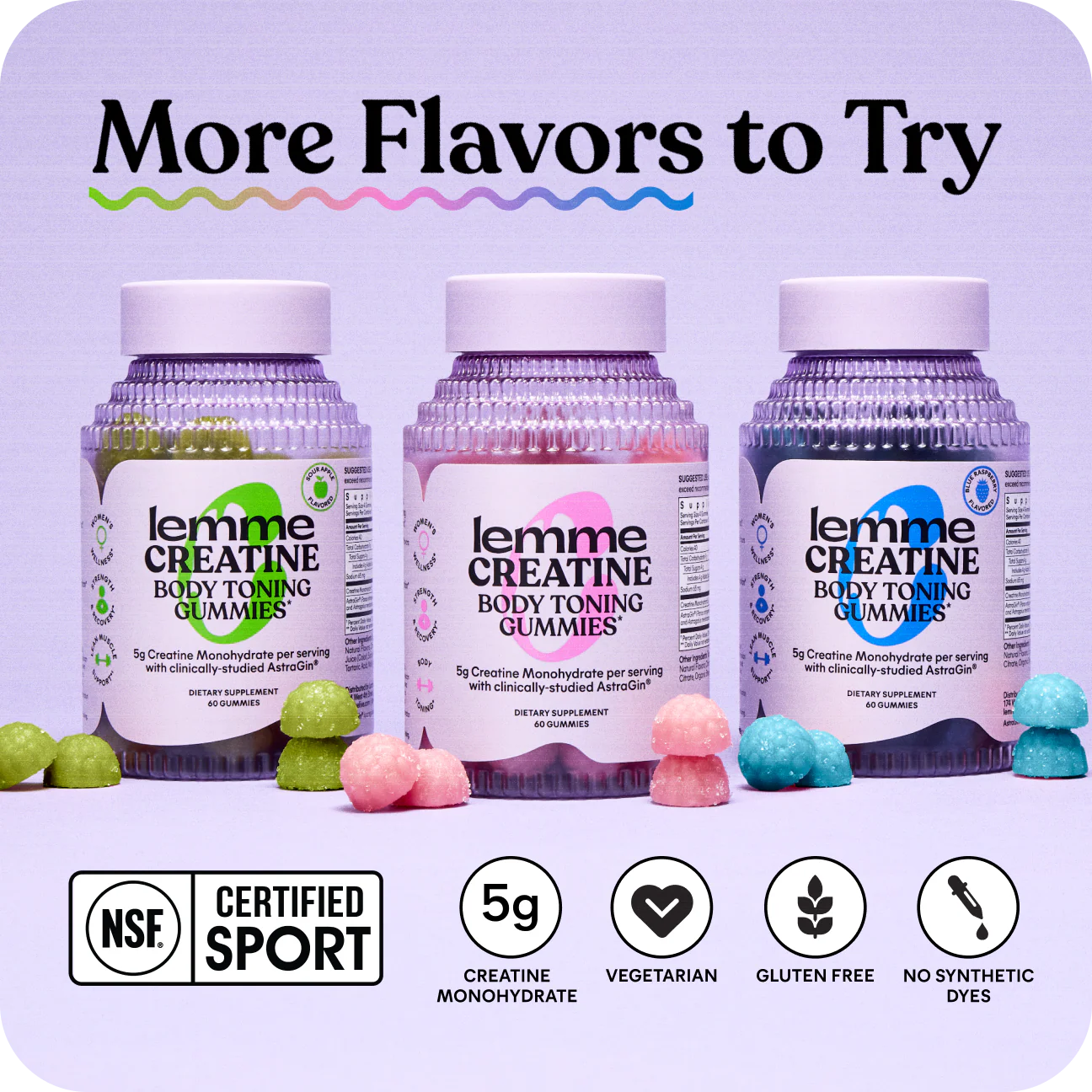 LEMME CREATINE GUMMIES