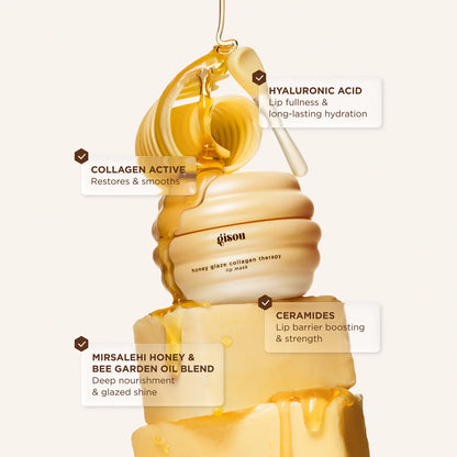 gisou - Honey Glaze Collagen Therapy Lip Mask *pre order*
