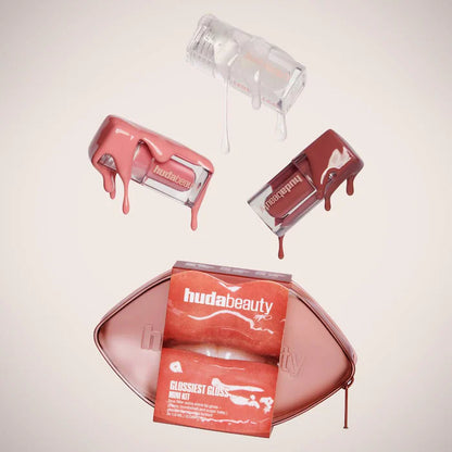 Huda Beauty - Mini Glossiest Lip Gloss Set