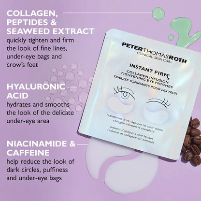 Peter Thomas Roth - Instant FIRMx® Collagen Tightening Eye Patches for Firming Under-Eye Bags & Wrinkles