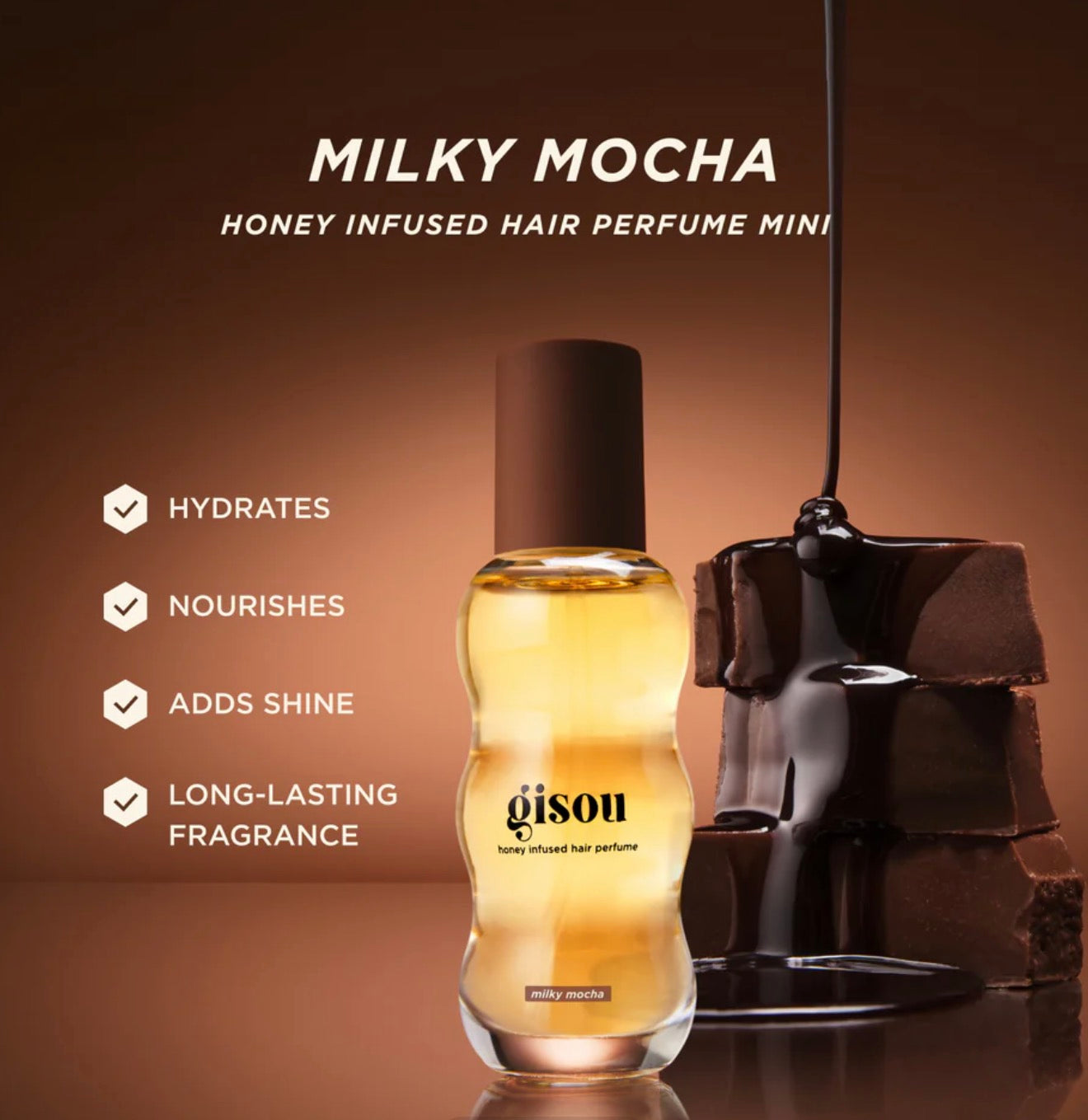 Gisou - Honey Infused Hair Perfume - Milky Mocha - edición limitada