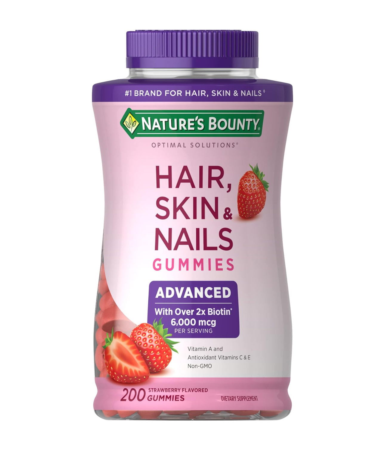 Hair, Skin & Nails Advanced - 200 Gummies