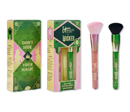 IT Brushes for ULTA x Wicked Limited-Edition Blush & Foundation Makeup Brush Set