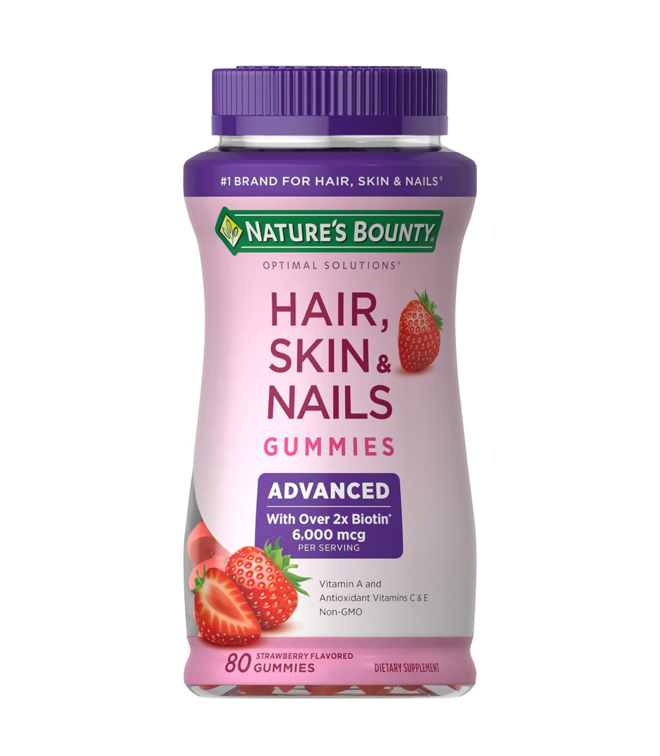 Hair, Skin & Nails Advanced - 80 Gummies