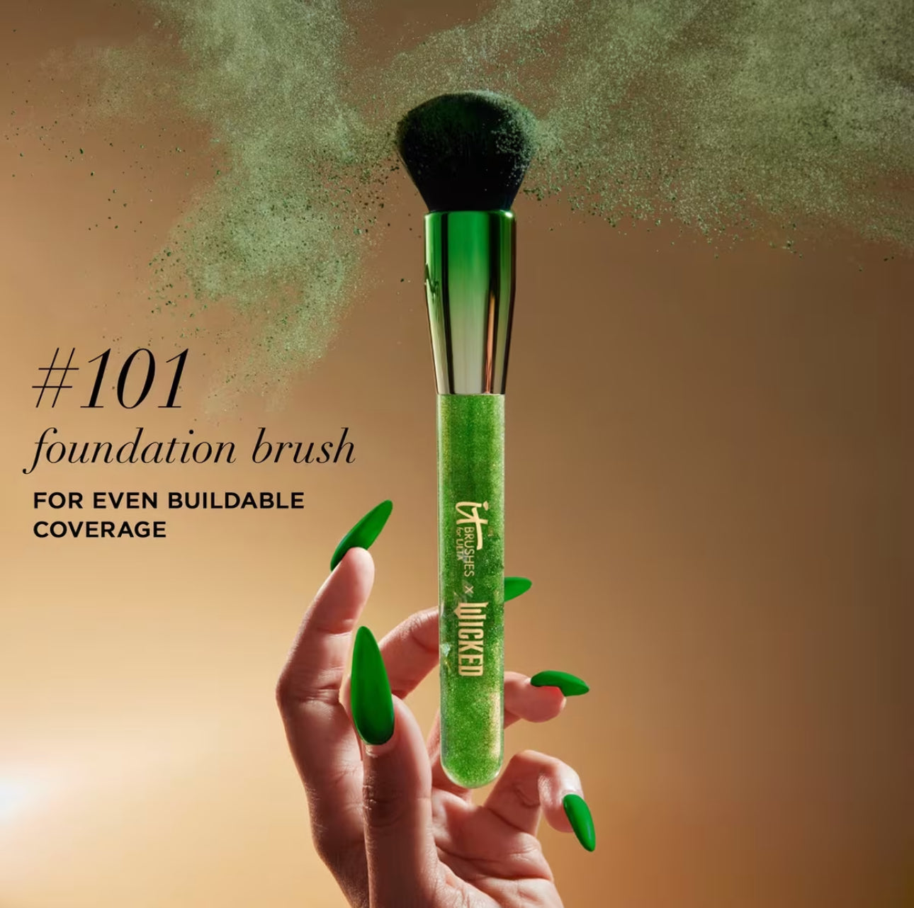 IT Brushes for ULTA x Wicked Limited-Edition Blush & Foundation Makeup Brush Set