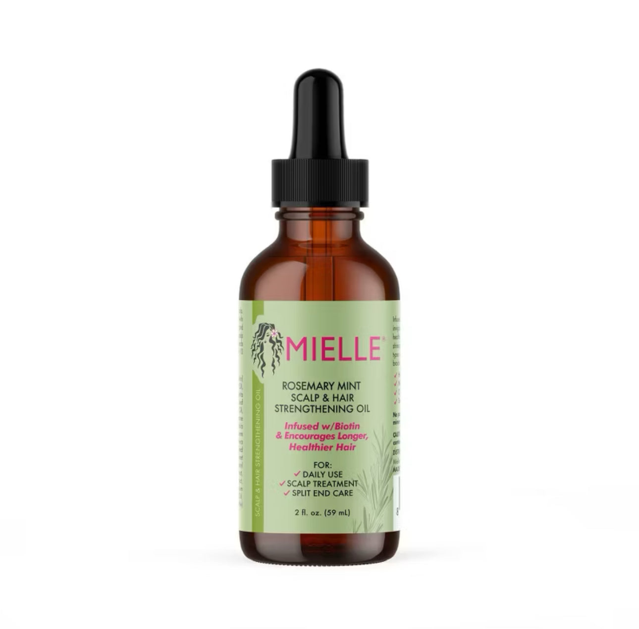 Mielle Organics Rosemary Mint Scalp & Strengthening Hair Oil - 2 fl oz