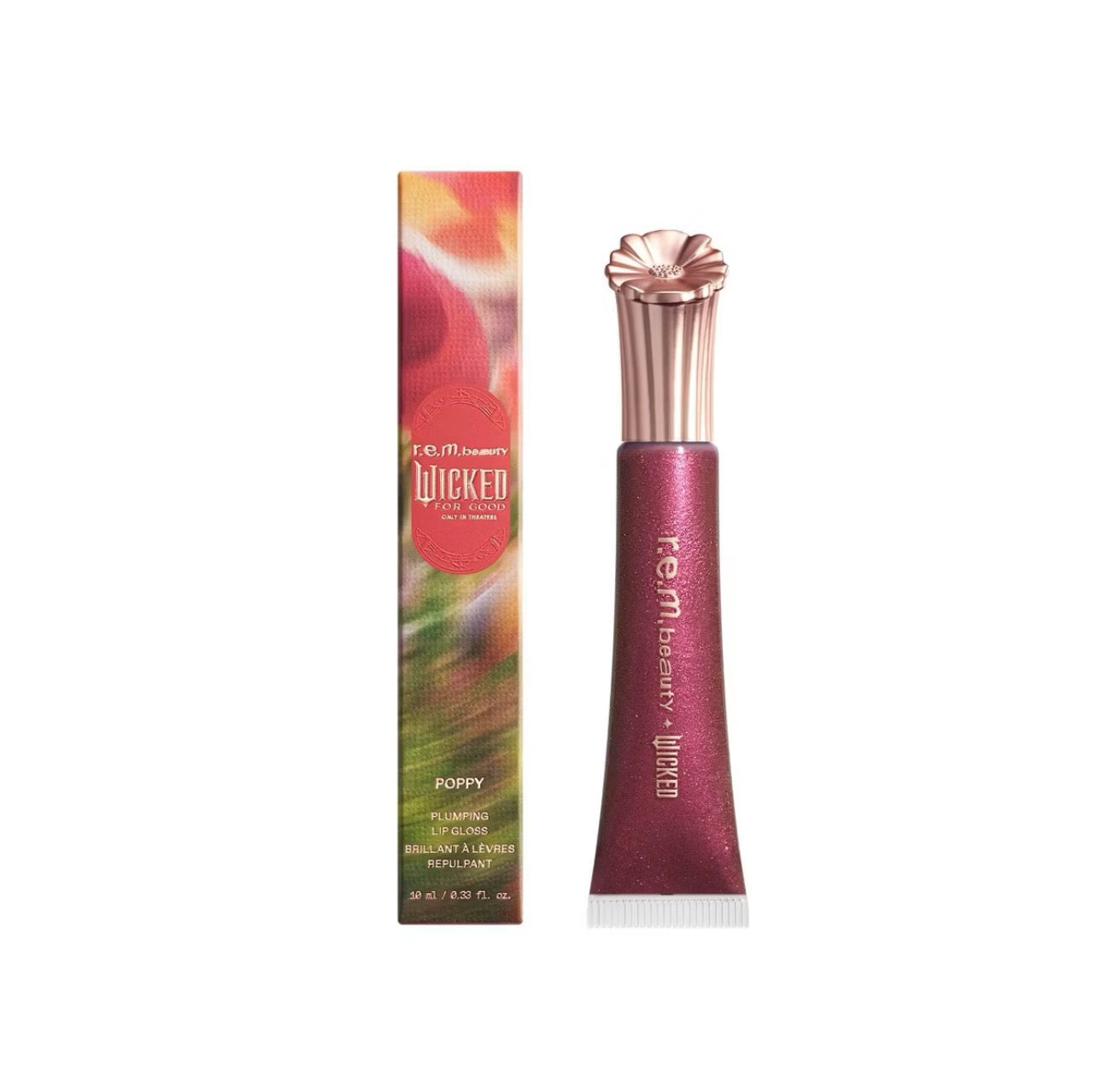 r.e.m. beauty - Wicked For Good Poppy Plumping Lip Gloss
