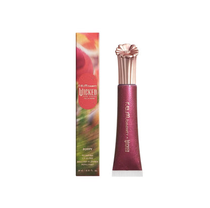 r.e.m. beauty - Wicked For Good Poppy Plumping Lip Gloss