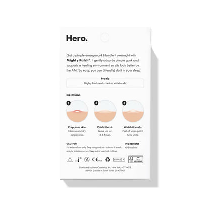 Hero Cosmetics Mighty Patch Original Acne Pimple Patches