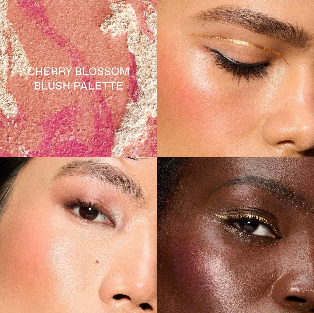 r.e.m. beauty - Wicked For Good Cherry Blossom Blush Palette - Warm Coral